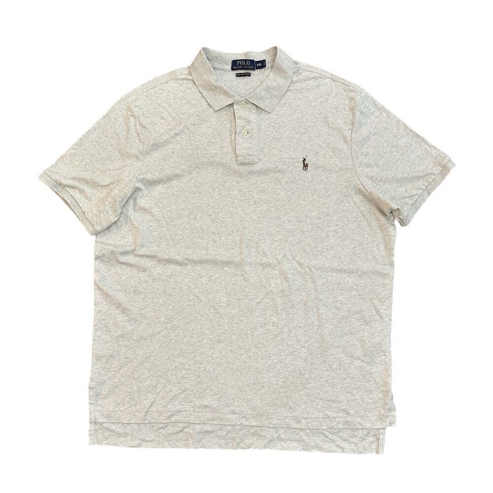 Ralph Lauren Classic Fit Polo Shirt XXL 2XL Soft Cotton Logo Preppy Casual - Picture 2 of 6